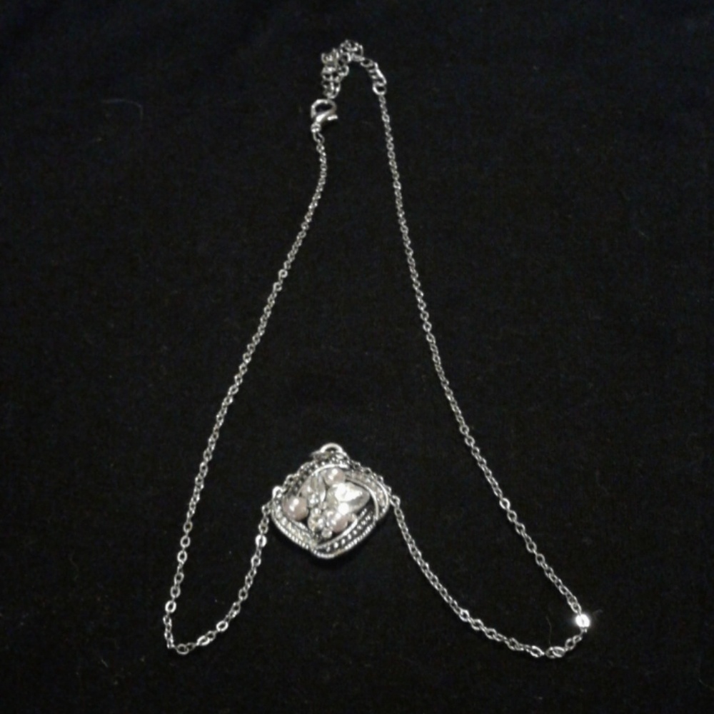 Silver necklace